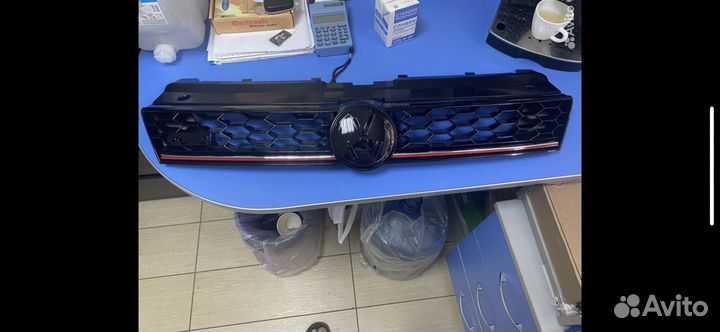Решетка радиатора volkswagen polo 5