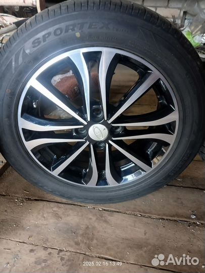 Литые диски r16 4х100 vesta