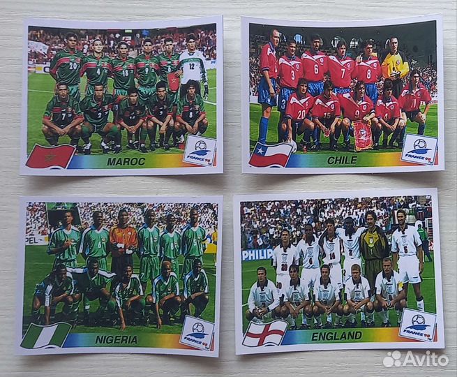 4 команды чм 1998