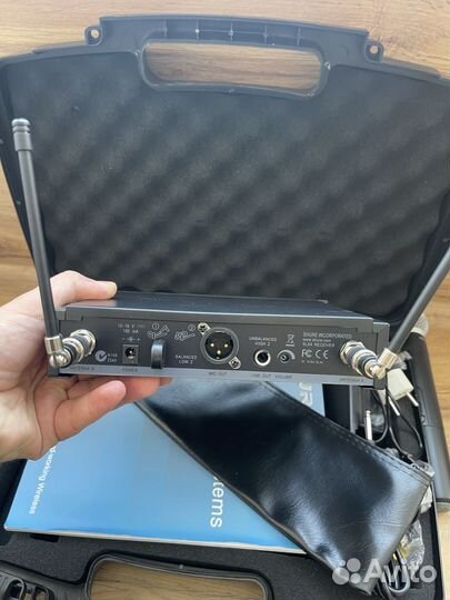 Радиомикрофон shure sm58