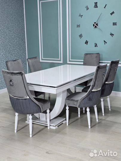 Стол и стулья Луна