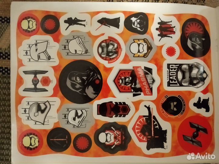 Звёздные войны книжка-наклейки