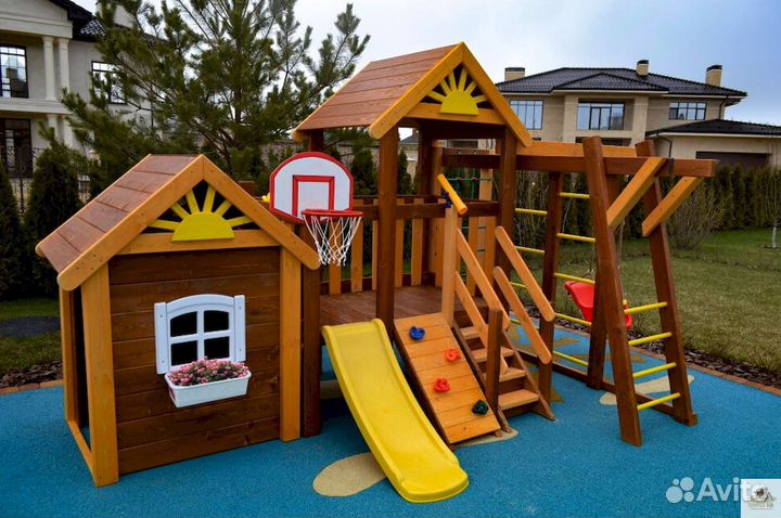 Детская площадка с гарантией 1 год