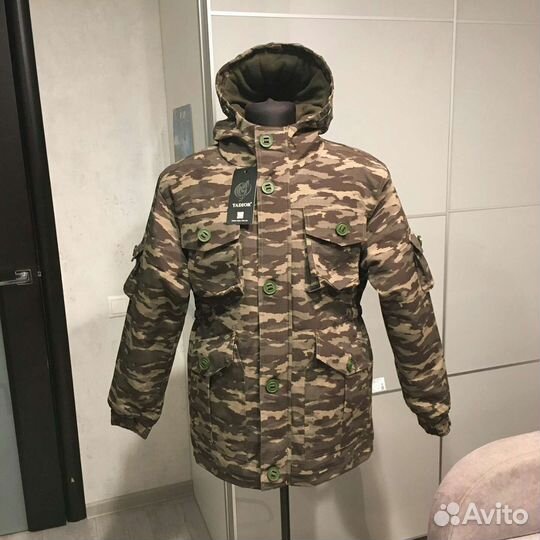 Камуфляжный Костюм Горка. Зимний на флисе