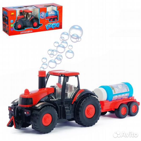 Трактор «Фермер», с мыльными пузырями