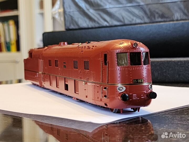 Модель паровоза HO Micro-Metakit 97102H DRG 05 003