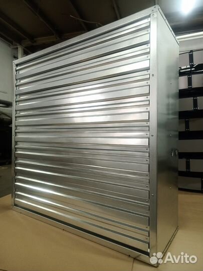 Вентилятор промышленный 380В с жалюзи