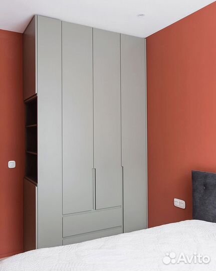 Шкаф с фрезеровкой