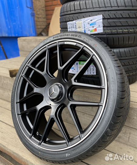 Новые колеса R21 Mercedes S222 Разноширокие