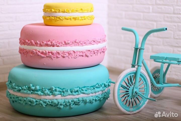 Макаруны, макаронс, огромные сладости, леденец, ог