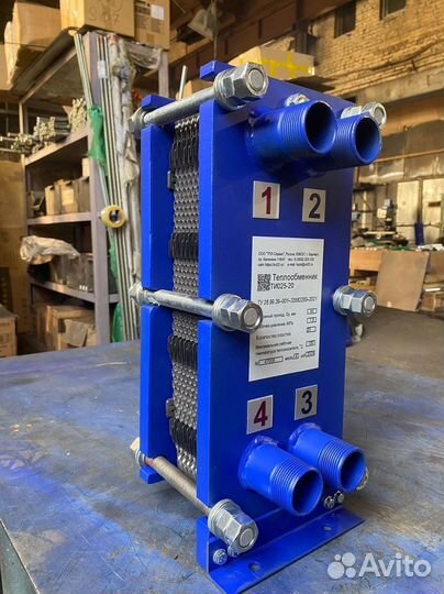 Теплообменник для отопления, гвс, бассейна