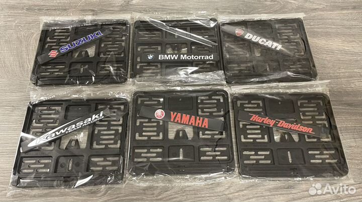 Мото рамка гос номера