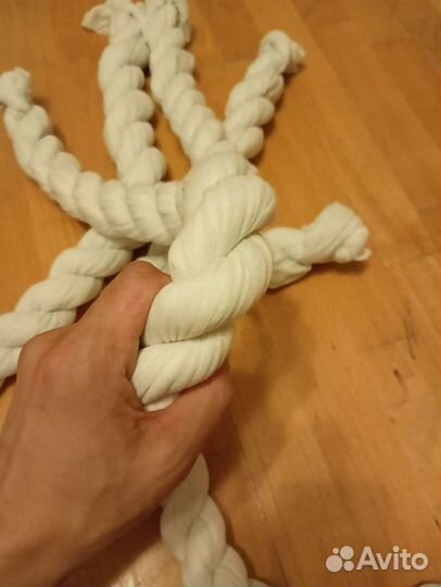 Защитный бампер для детской кроватки