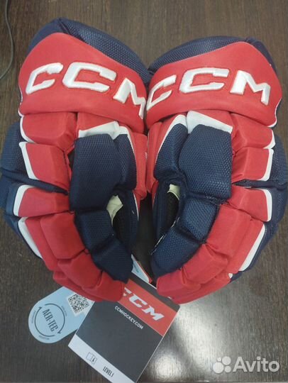 Перчатки хоккейные bauer, CCM