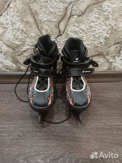 Коньки детские раздвижные 31-35