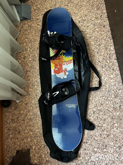 Сноуборд burton и ботинки