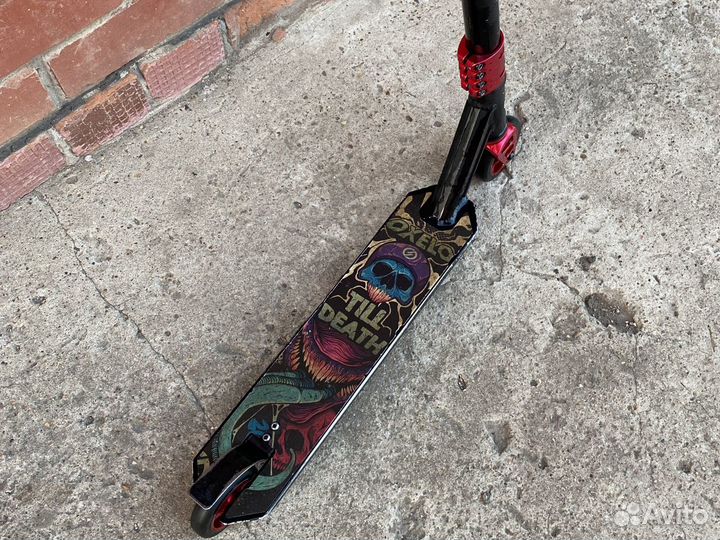 Трюковой самокат oxelo mf 1.8+