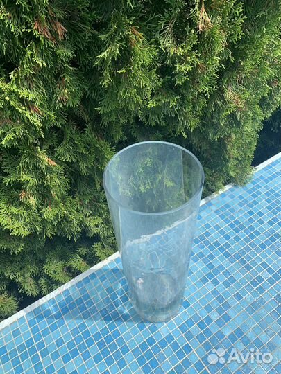 Ваза интерьерная стеклянная