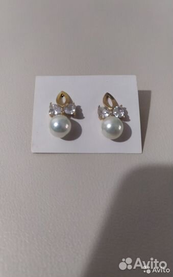 Бантик - Серьги