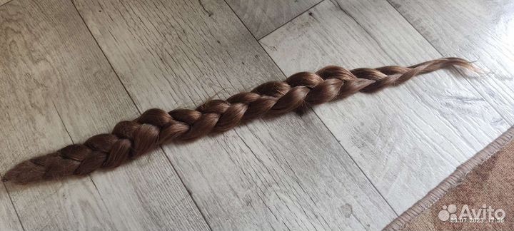 Коса шиньон(натуральные волосы)