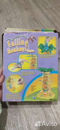 Падающие обезьяны настольная игра