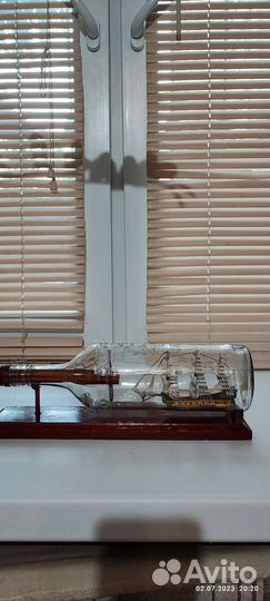 Корабль в бутылке