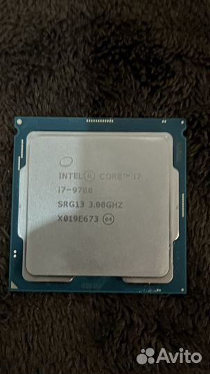 Процессор intel core i7-9700