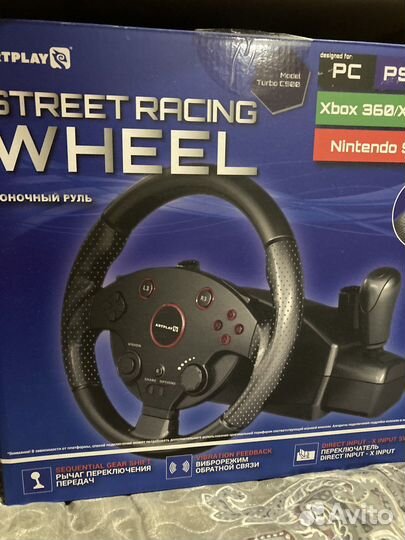 Руль artplays street rasing wheel model turbo c900