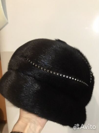 Шапка норковая женская