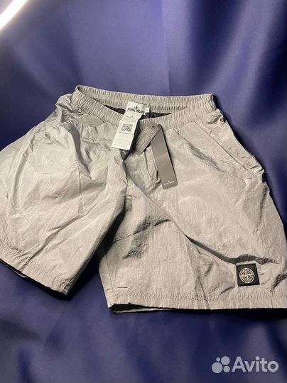 Шорты Stone island Nylon Metal and Black