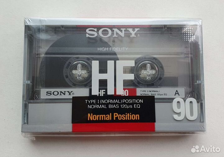 Аудиокассета Sony HF 90
