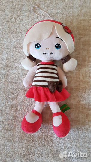 Мягкая игрушка кукла, новая