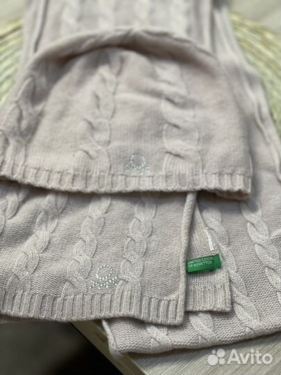 Шапка+шарф для девочки