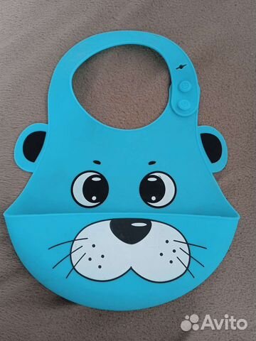 Нагрудник для кормления силикон