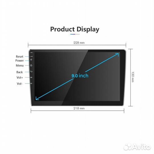 Автомагнитола Ford Focus-2 Android 11, 2/32gb,GPS
