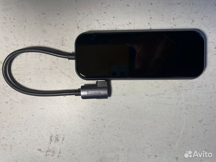 USB хаб-адаптер Baseus