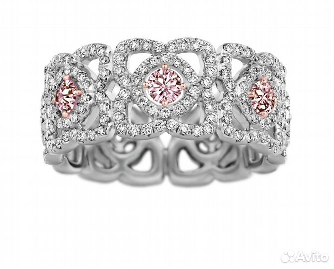 Кольцо De Beers Enchanted Lotus Band Limited Editi