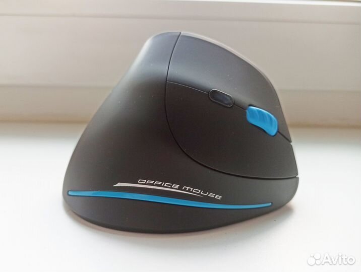 Беспроводная вертикальная мышь оптическая новая