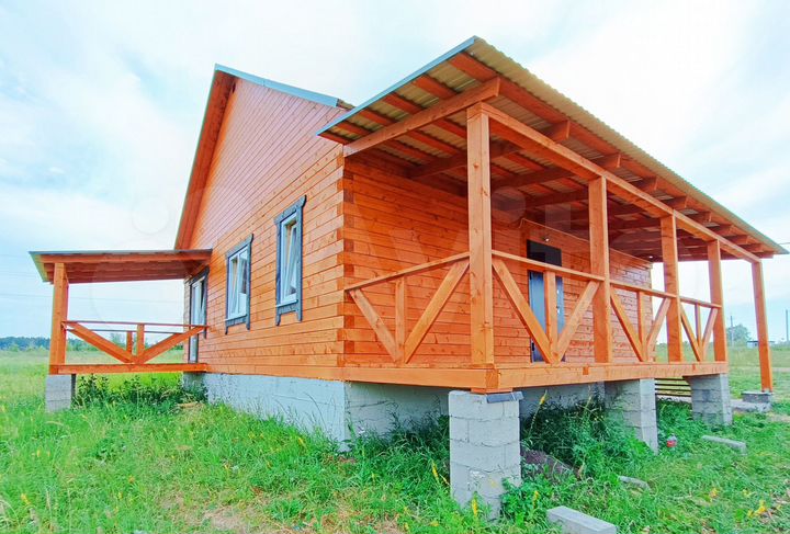 Дом 100 м² на участке 8 сот.