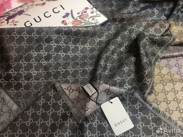 Платок Шаль Gucci