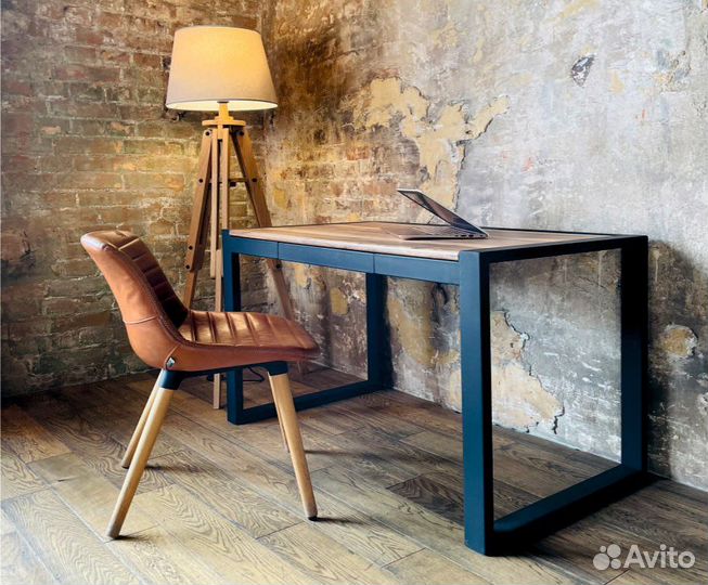 Письменный стол Лофт с ящиком India 1120х650мм