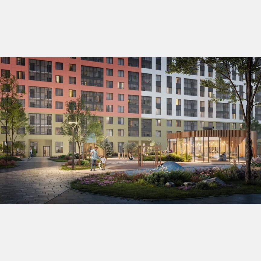 3-к. квартира, 60,6 м², 4/25 эт.