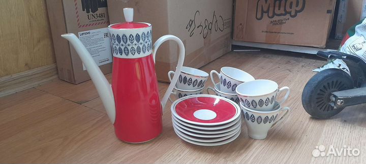 Сервиз Freiberger кофейный ГДР СССР