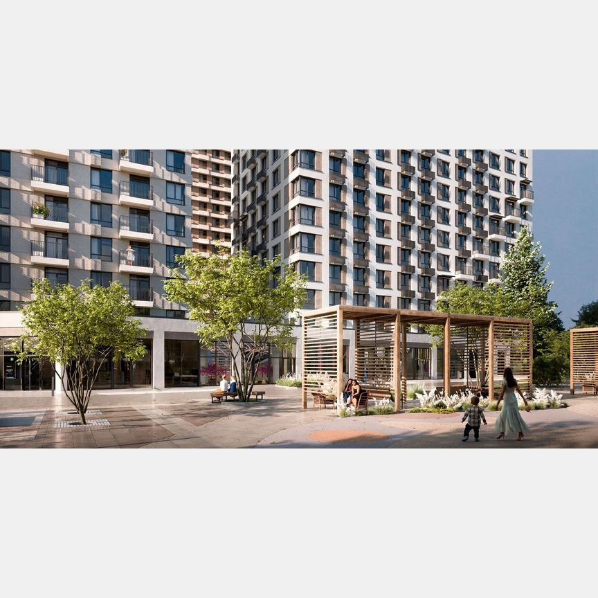 Квартира-студия, 47,7 м², 20/21 эт.