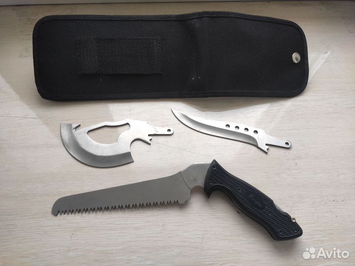 Туристический набор Следопыт чехол пила нож топор