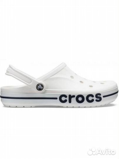 Crocs белые Сабо унисекс Шлепанцы Мужские-Женские