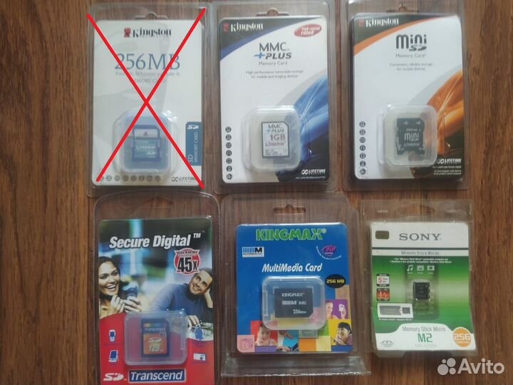 Карта памяти SD, mini SD