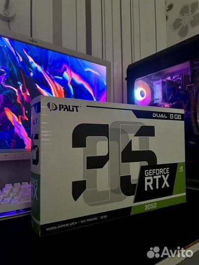 Игровой пк RTX 3050 8GB/Ryzen 5/16GB DDR4/SSD