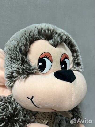 Мягкая игрушка обезьяна с бантом