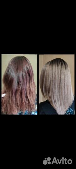 Сложное окрашивание волос air тач колорист